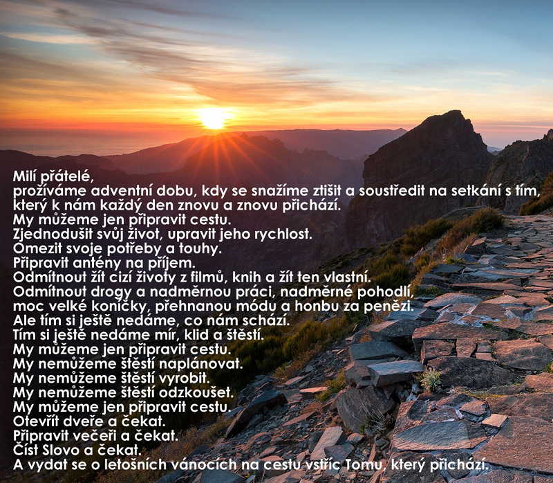 adventní přání