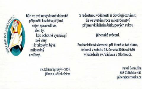 pozvánka