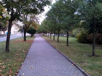 chodník