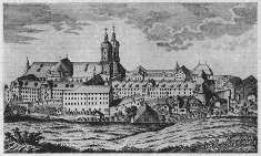 klášter v St. Gallen