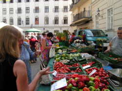 tržiště v Kremsu